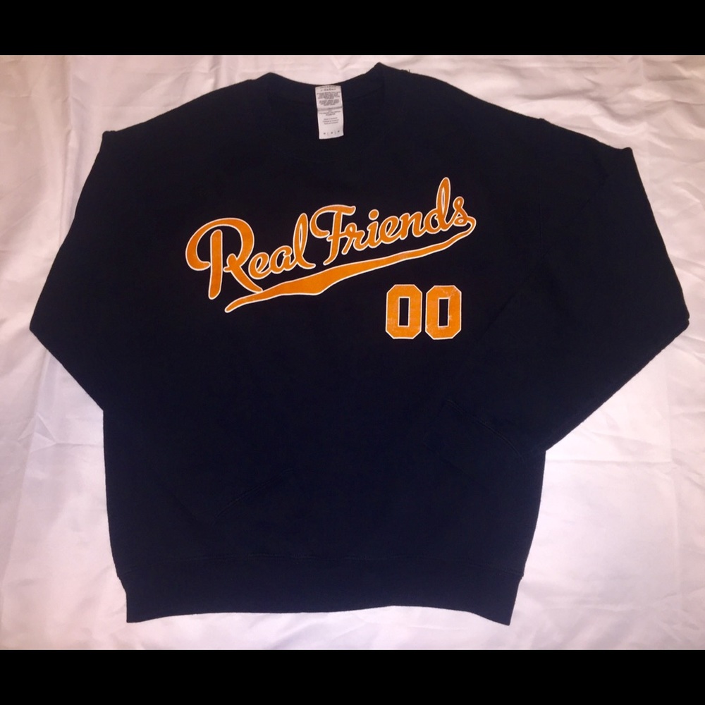 Real Friends “Never Grow Up” Sweatshirt